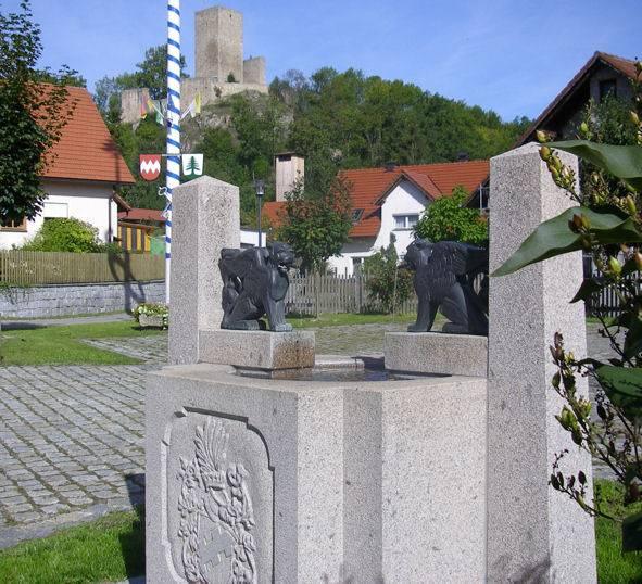 Der neue Dorfbrunnen