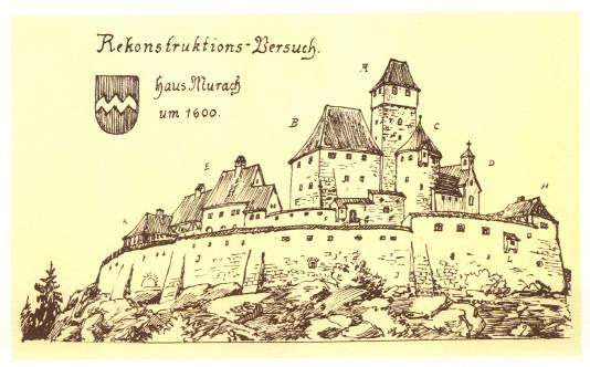 Rekonstruktionsversuch Haus Murach um 1600