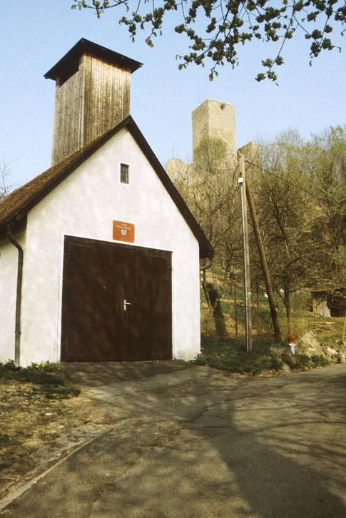 Das Feuerwehrgerätehaus vor der Renovierung