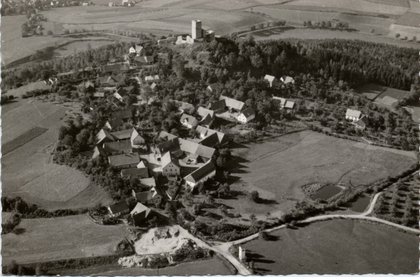 Obermurach um ca. 1960, Bild Lampl, aus dem Heimatmuseum Stadlern