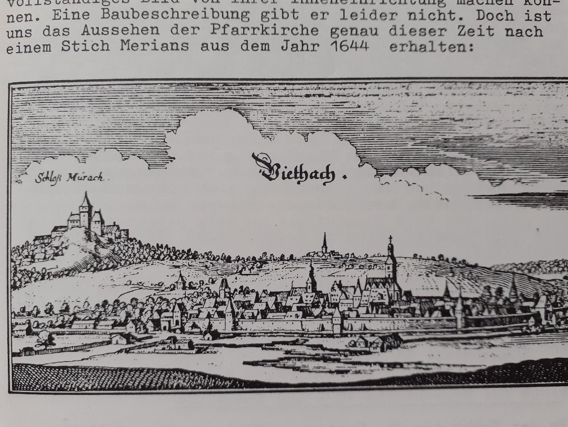 Die Parzellierung des Schlossareals (1807/1808)