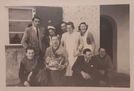 Gäste und Personal in den 1950er Jahren