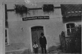 Das Wirtshaus vor dem Brand von 1947