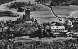 AW-Heim Luftbildaufnahme um ca. 1955